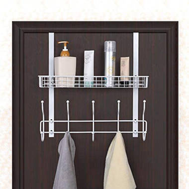 Rebrilliant Julena Over The Door Coat Hook Organizer with Mesh